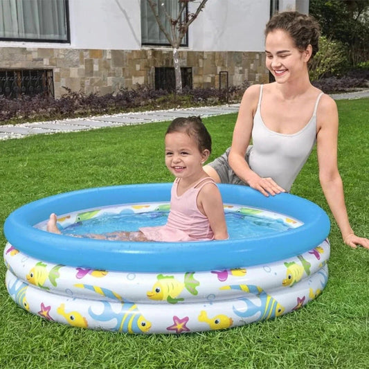 Bestway 40"x10" Coral Kids Pool | Luxury Home Accessories | Heulog Glow