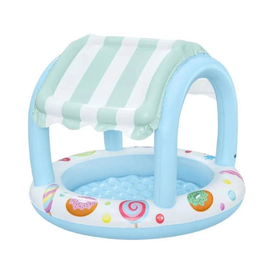 Bestway 41"x33" Sweet Shoppe Shaded Kiddie Pool | Luxury Home Accessories | Heulog Glow