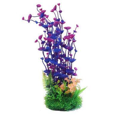 Betta 9Inch Purple Combi Plastic Plant | Luxury Home Accessories | Heulog Glow