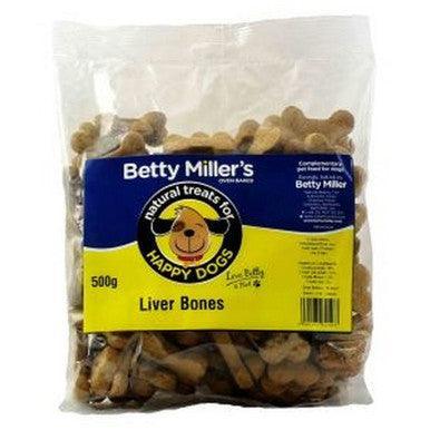 Betty Millers Liver Bone Treats 500g | Luxury Home Accessories | Heulog Glow
