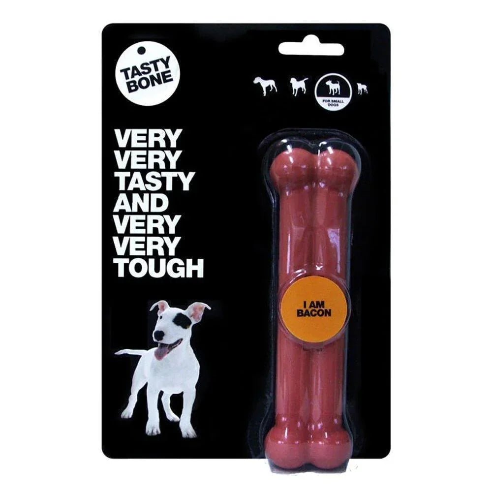 BFP Tasty Bone Bacon Dog Chew - Small | Luxury Home Accessories | Heulog Glow