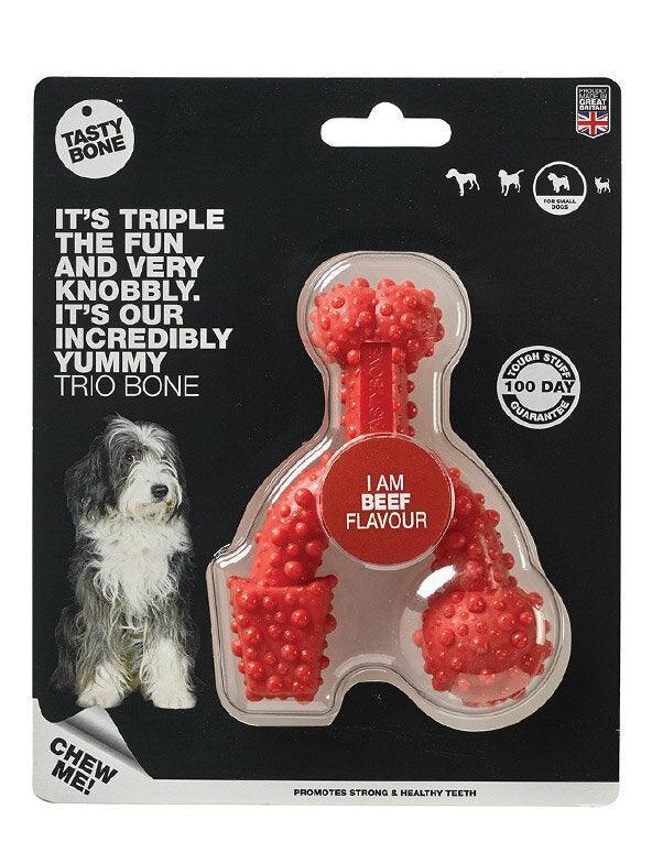 BFP Tasty Trio Bone Beef Small Chew | Luxury Home Accessories | Heulog Glow