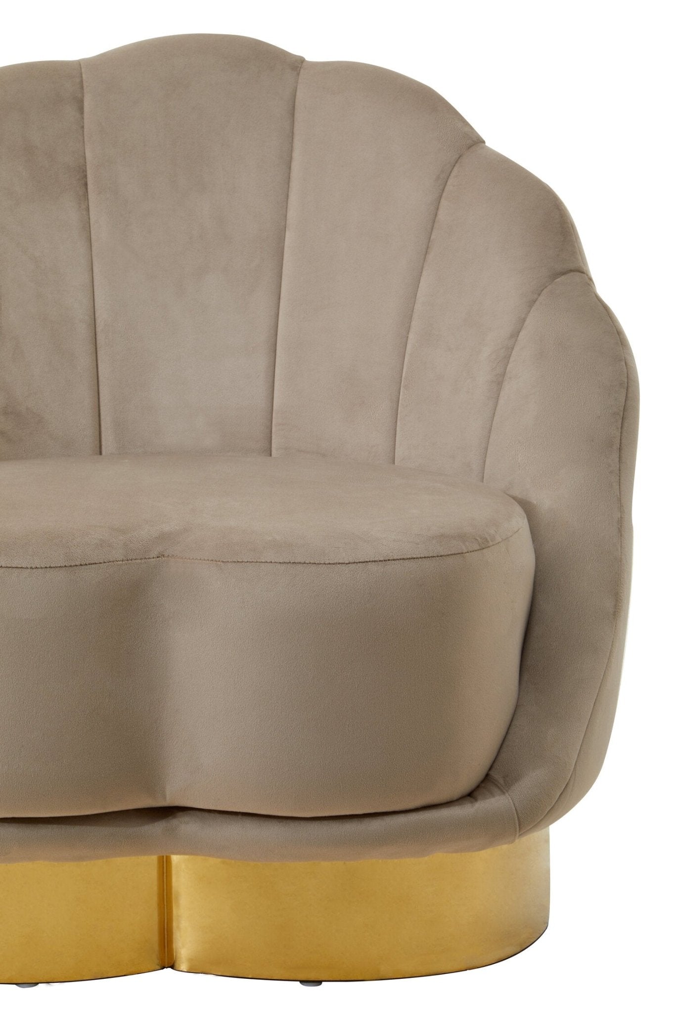 Biarritz Mink Velvet Chair | Luxury Home Accessories | Heulog Glow