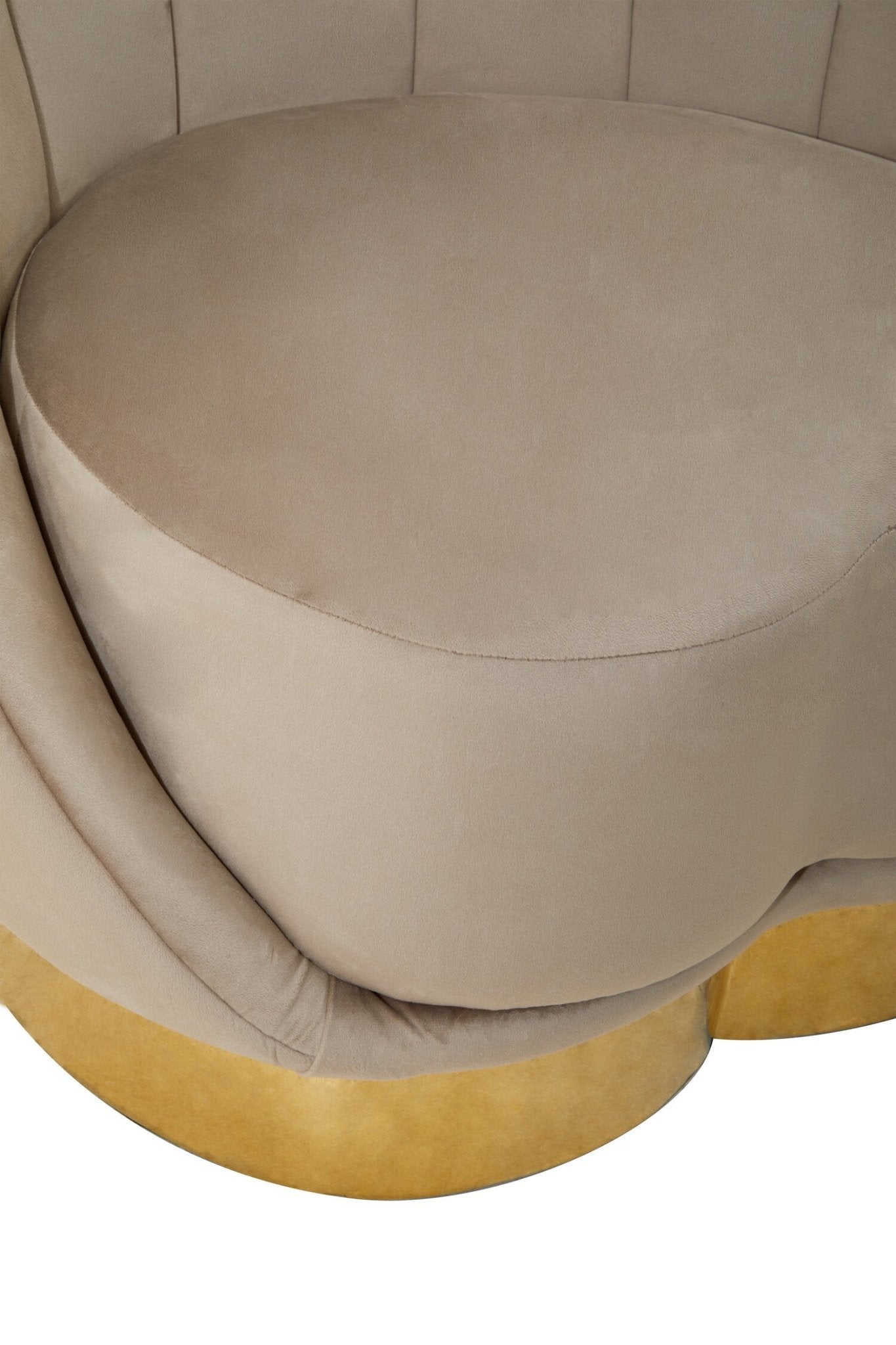 Biarritz Mink Velvet Chair | Luxury Home Accessories | Heulog Glow