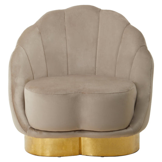 Biarritz Mink Velvet Chair | Luxury Home Accessories | Heulog Glow