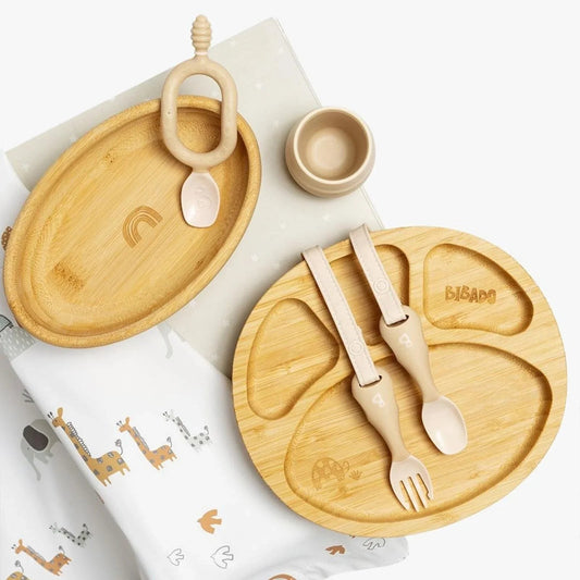 Bibado Complete Bamboo Weaning Box Set | Luxury Home Accessories | Heulog Glow