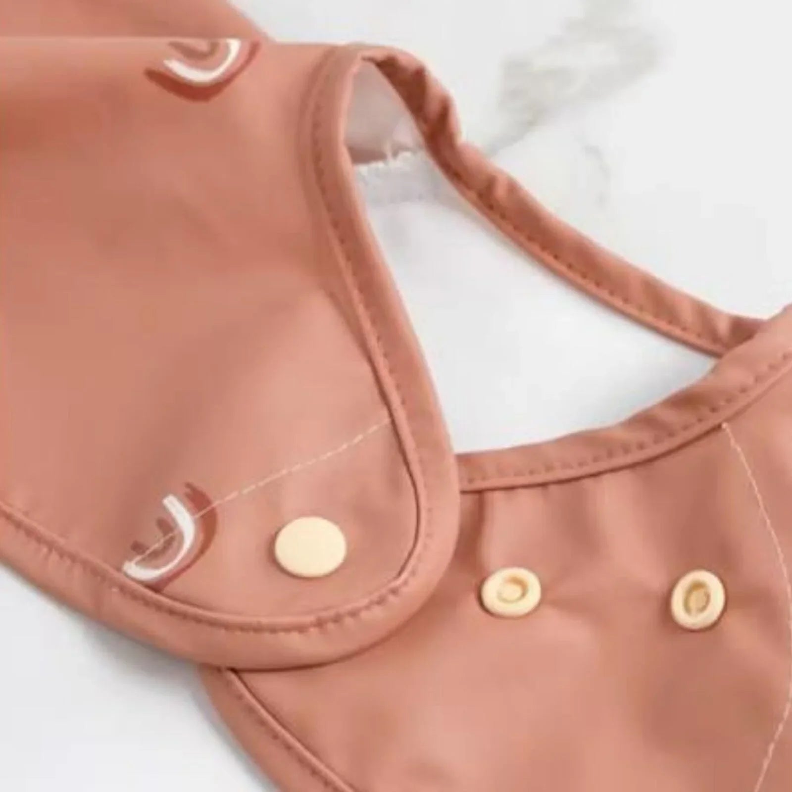 Bibado Coverall Weaning Bib - Chasing Rainbows | Luxury Home Accessories | Heulog Glow