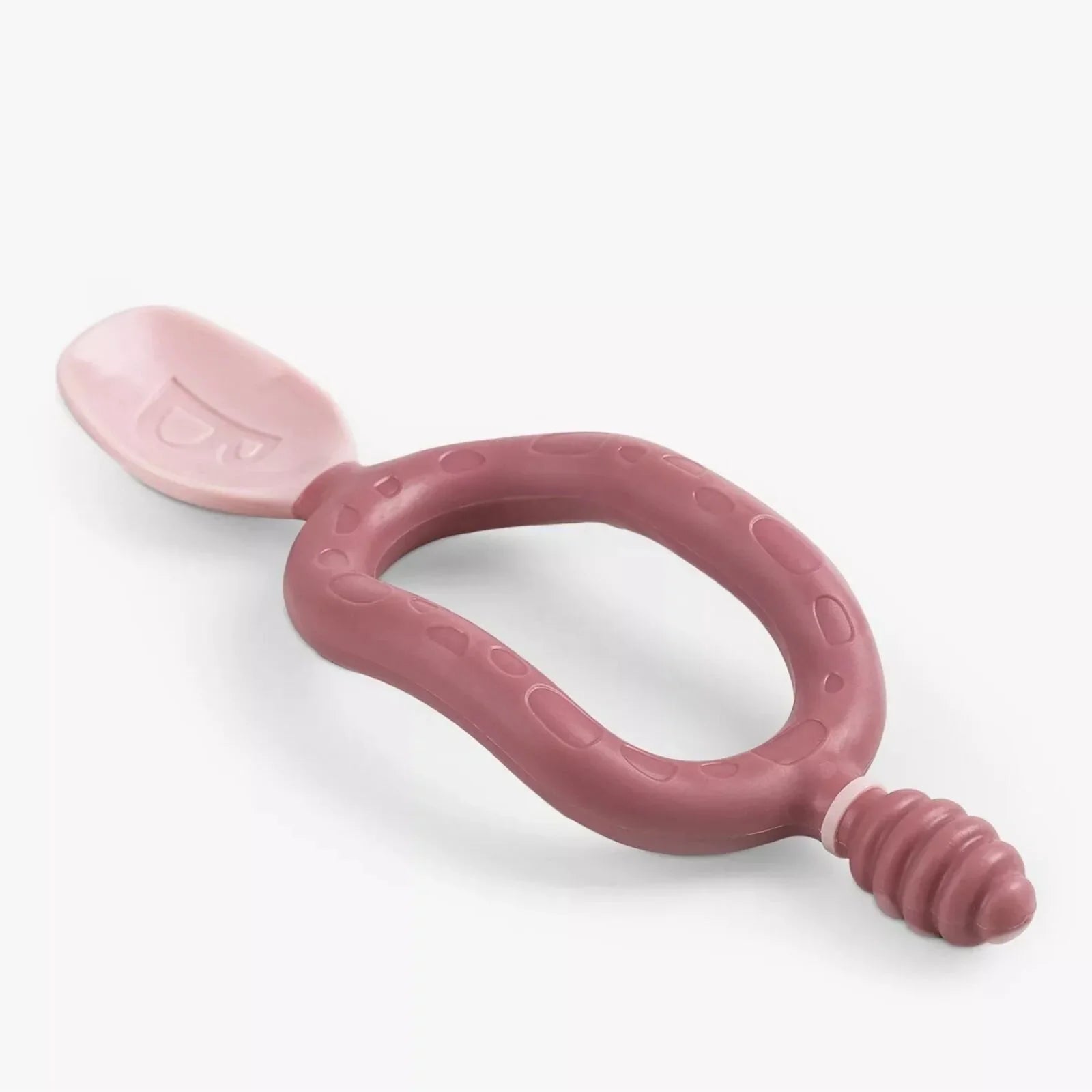 Bibado Dippit Baby Weaning Spoons 6+ months Pack of 2 - Blush | Luxury Home Accessories | Heulog Glow