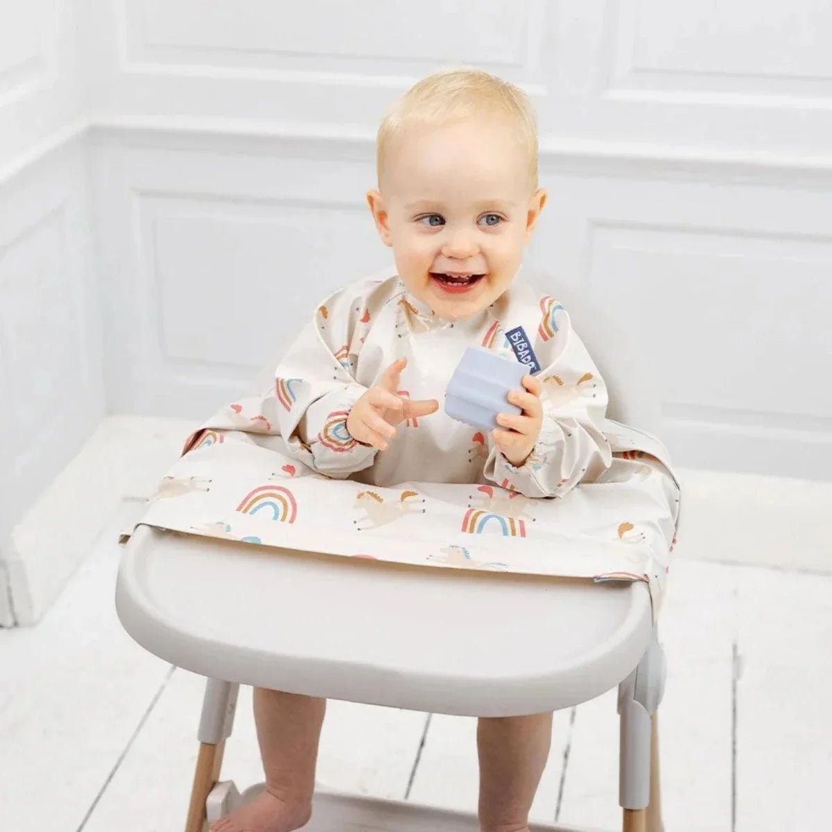 Bibado Long Sleeve Coverall Weaning Bib - Fairytale Foodies | Luxury Home Accessories | Heulog Glow