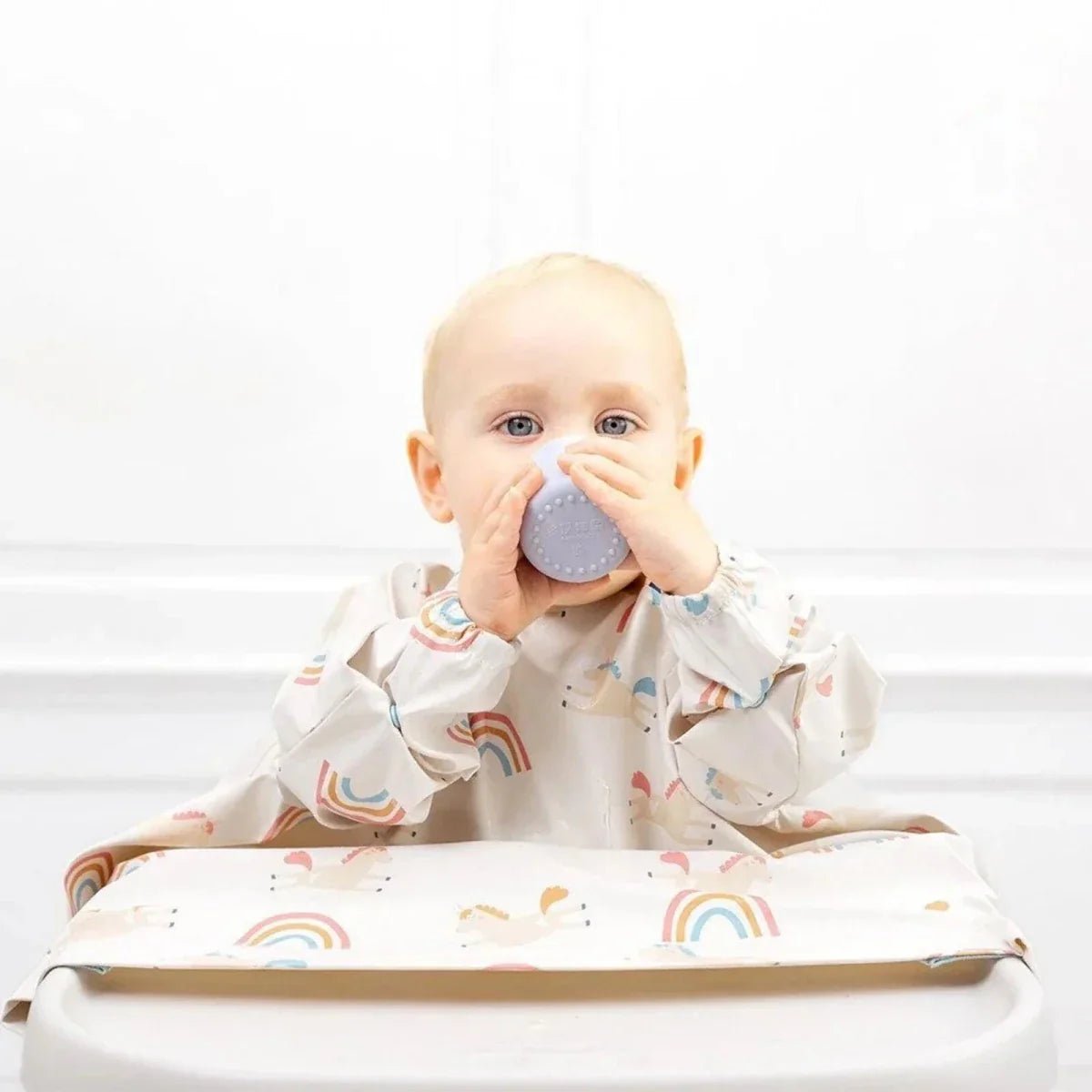 Bibado Long Sleeve Coverall Weaning Bib - Fairytale Foodies | Luxury Home Accessories | Heulog Glow