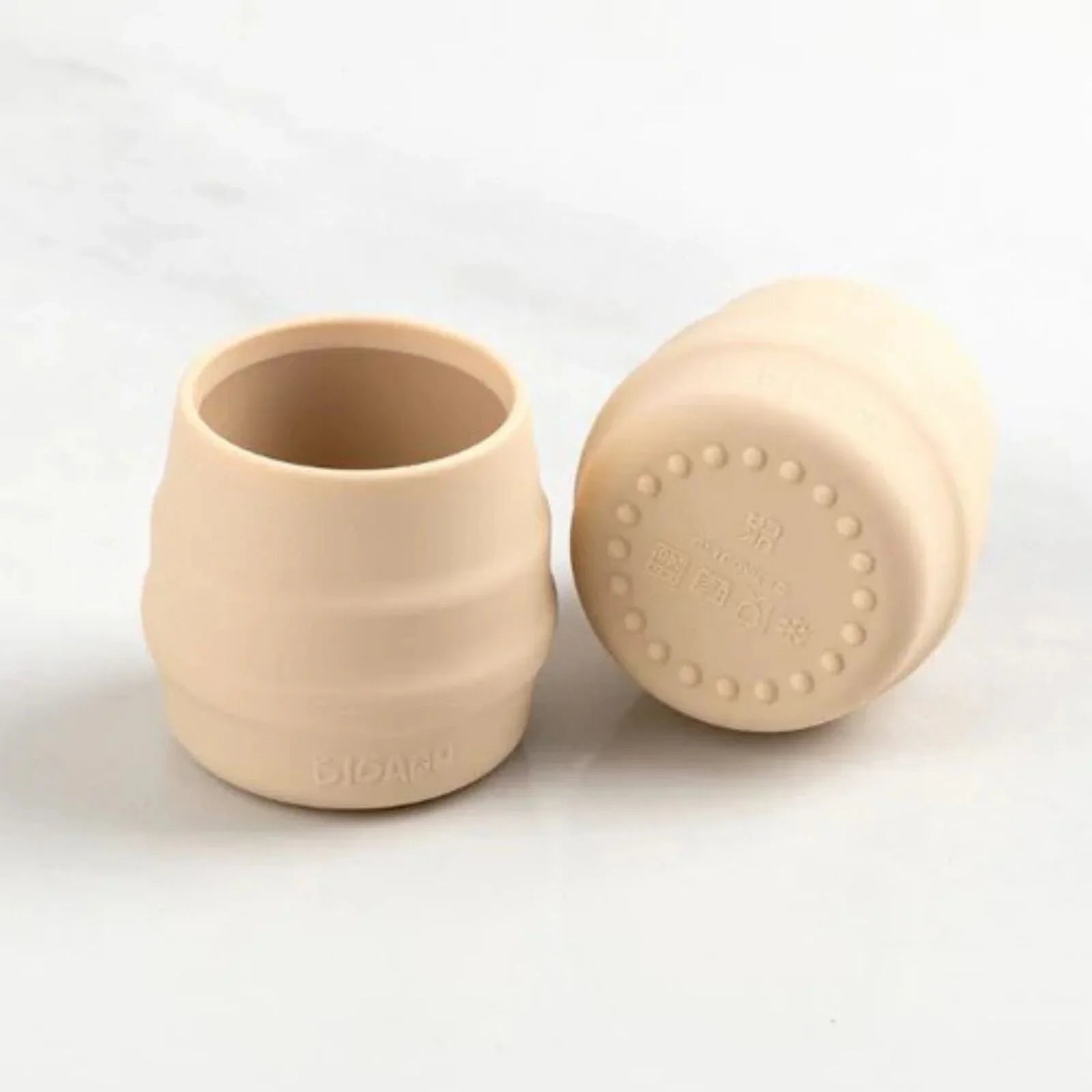 Bibado Sippit Silicone Open Training Cup 6+ months Pack of 2 - Fawn | Luxury Home Accessories | Heulog Glow