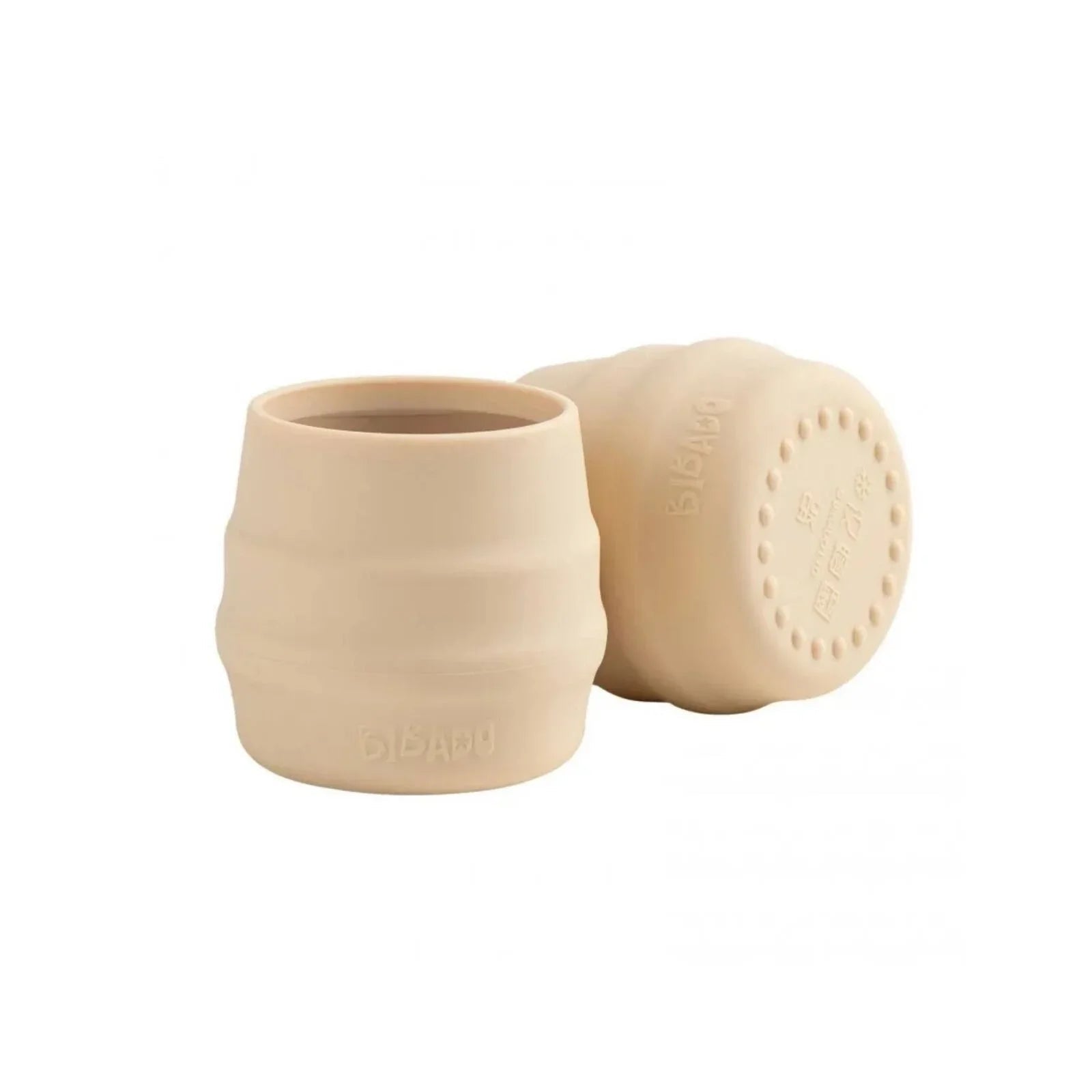Bibado Sippit Silicone Open Training Cup 6+ months Pack of 2 - Fawn | Luxury Home Accessories | Heulog Glow