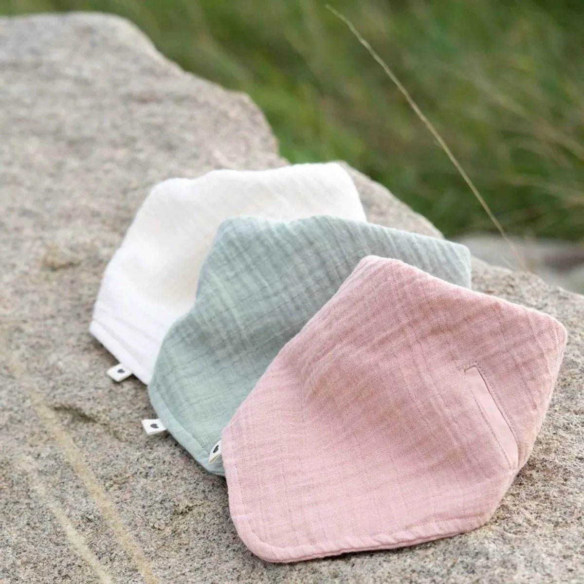 BIBS Bandana Bib - Sage | Luxury Home Accessories | Heulog Glow