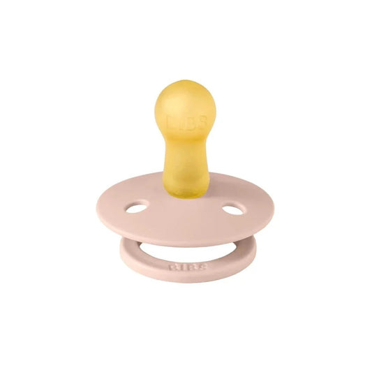 BIBS Colour Latex Soothers 0-6 months Pack of 2 - Vanilla & Blush | Luxury Home Accessories | Heulog Glow
