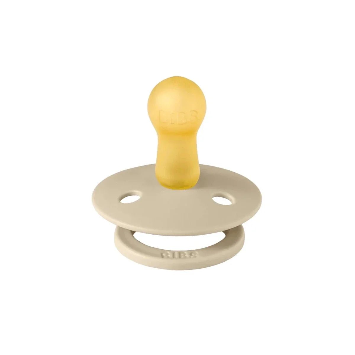 BIBS Colour Latex Soothers 0-6 months Pack of 2 - Vanilla & Blush | Luxury Home Accessories | Heulog Glow