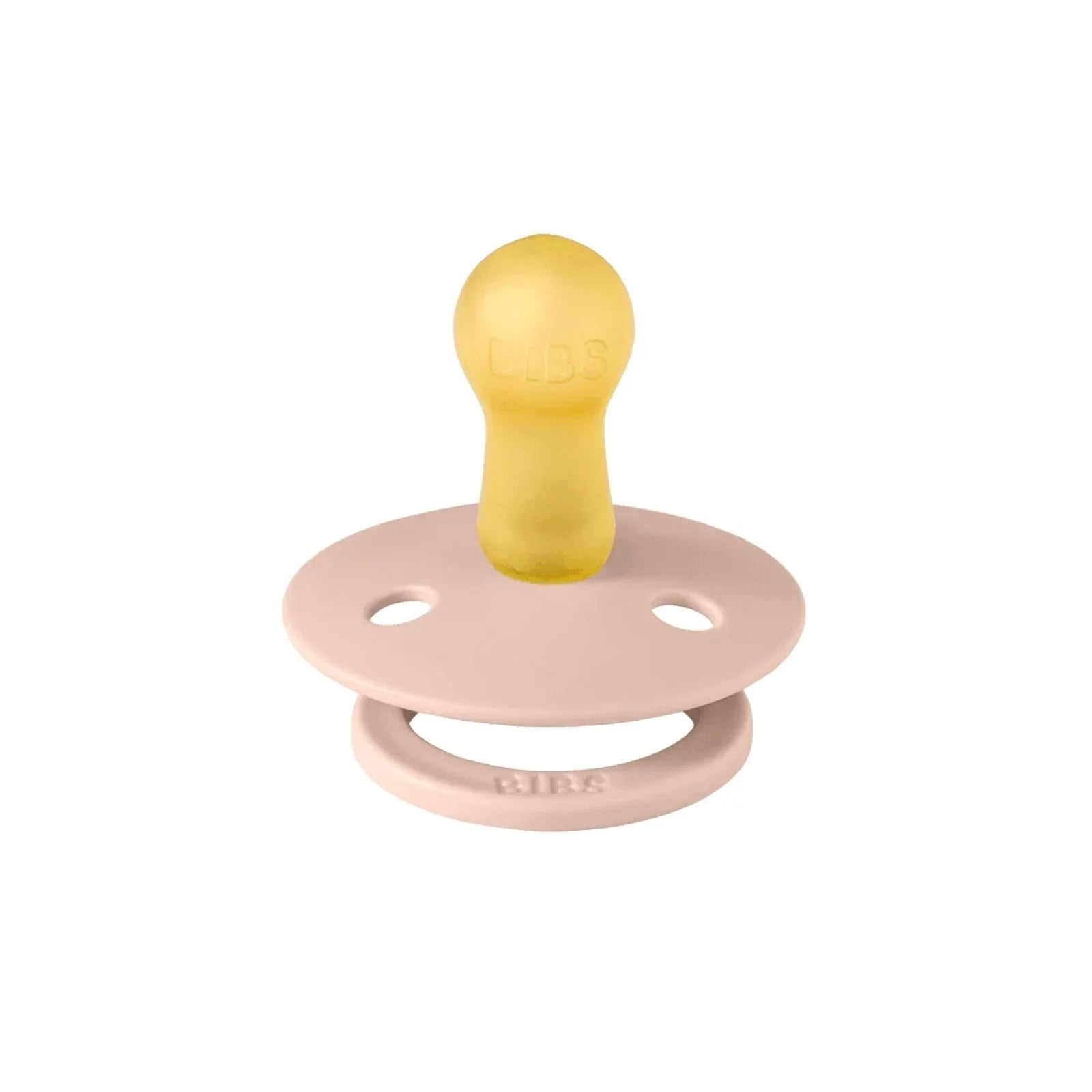 BIBS Colour Latex Soothers 6+ months Pack of 2 - Vanilla & Blush | Luxury Home Accessories | Heulog Glow