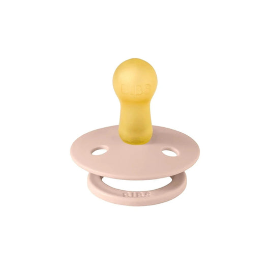 BIBS Colour Latex Soothers 6+ months Pack of 2 - Vanilla & Blush | Luxury Home Accessories | Heulog Glow