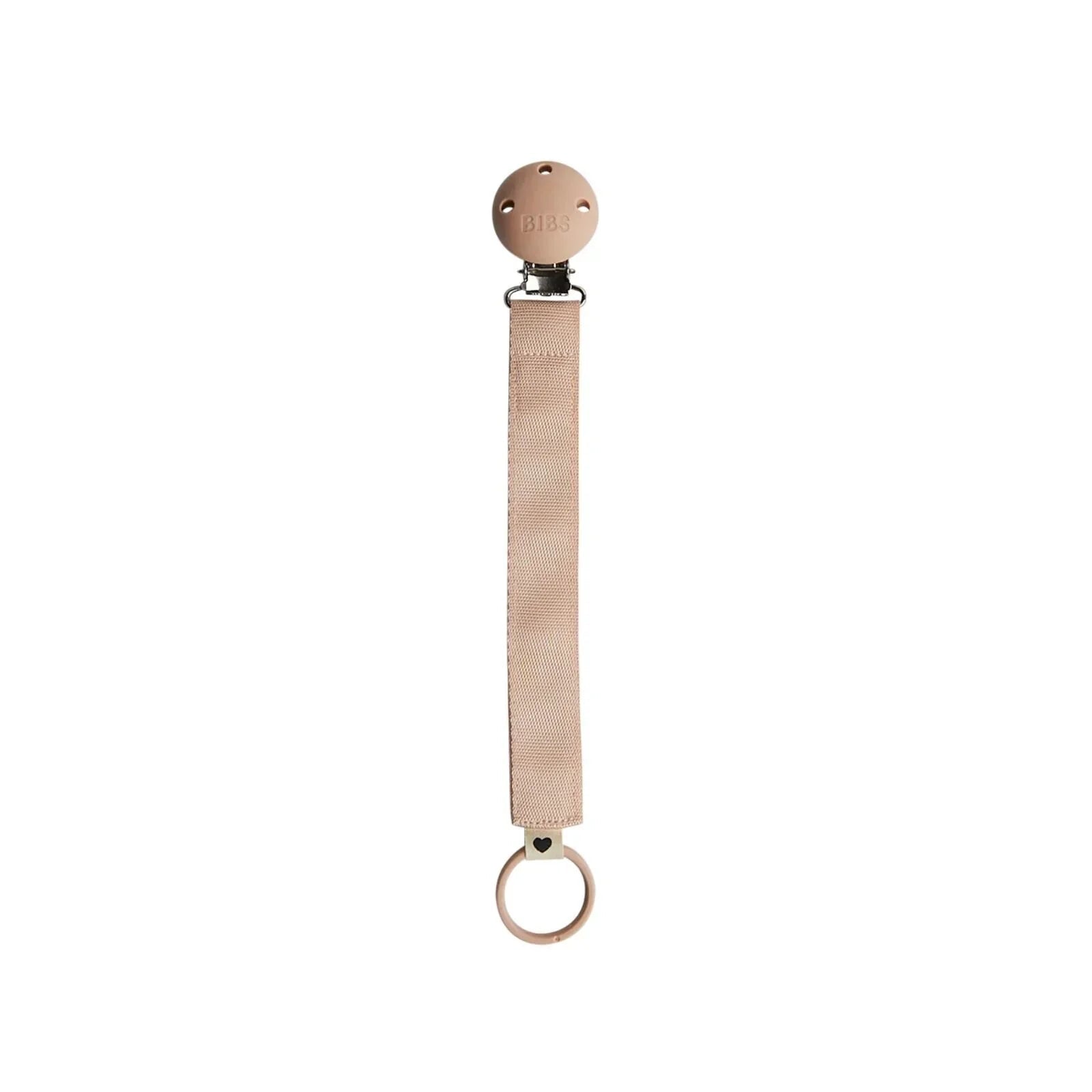 BIBS Soother Clip Ribbon - Blush | Luxury Home Accessories | Heulog Glow