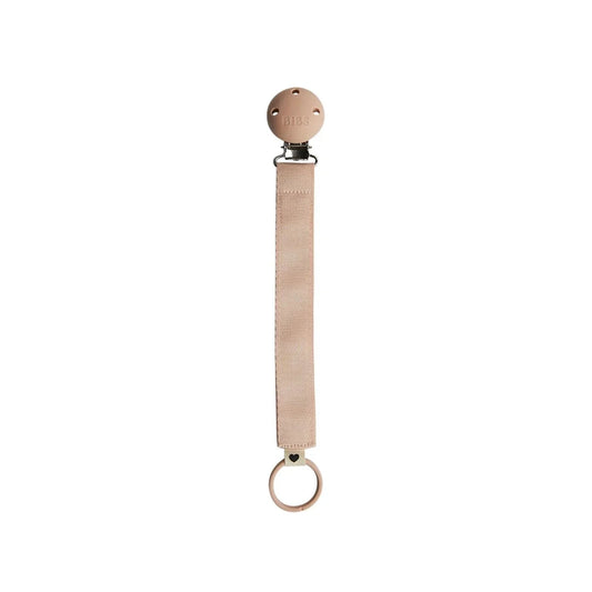 BIBS Soother Clip Ribbon - Blush | Luxury Home Accessories | Heulog Glow