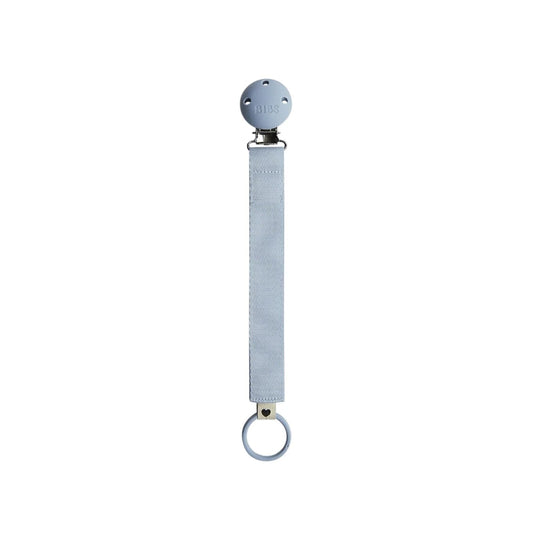 BIBS Soother Clip Ribbon - Dusty Blue | Luxury Home Accessories | Heulog Glow