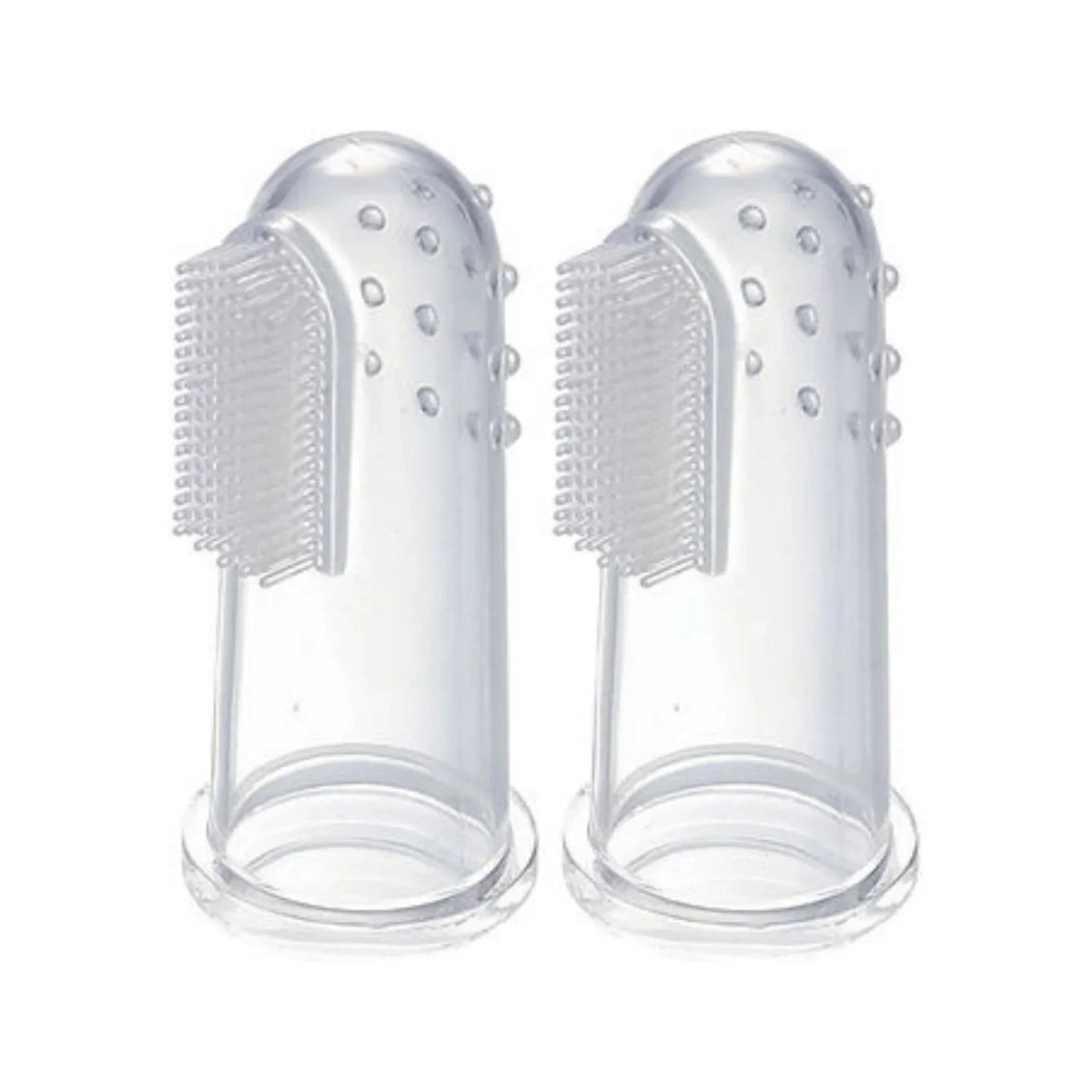 Bickiepegs Finger Toothbrush and Gum Massager from Birth Pack of 2 | Luxury Home Accessories | Heulog Glow