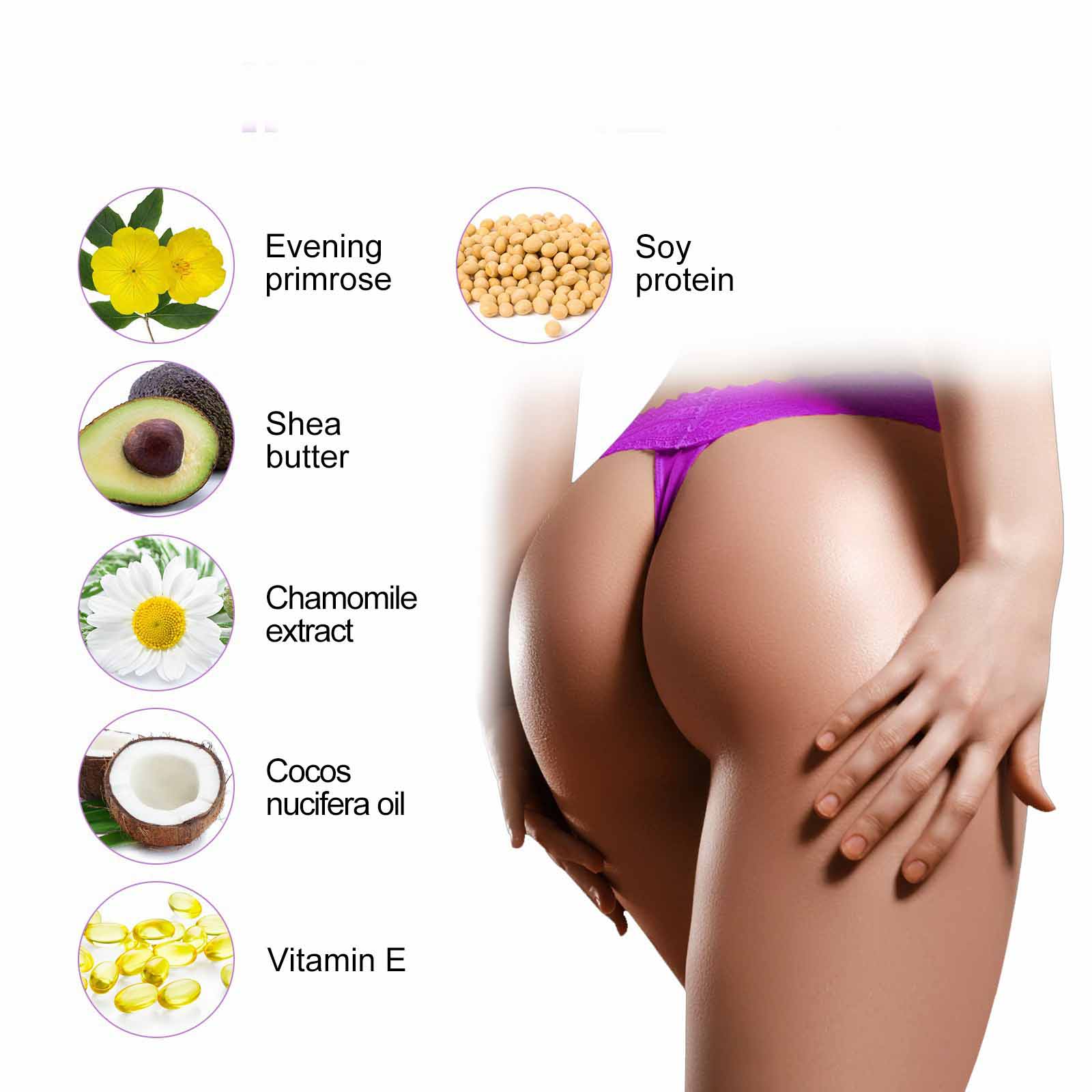 Big Breast Butt Enhancer Elasticity Chest Hip Enhancement Skin Firming And Lifting Cream Busty Sexy Body Massage Care Creams | Luxury Home Accessories | Heulog Glow
