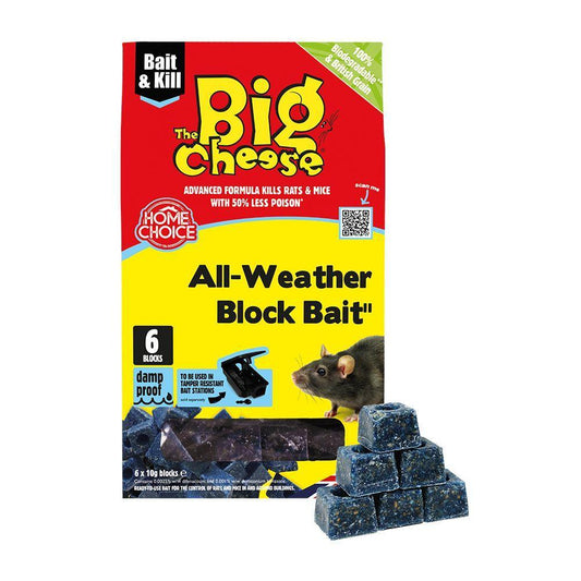 Big Cheese All Weather Bait2 Block 6x10g | Luxury Home Accessories | Heulog Glow