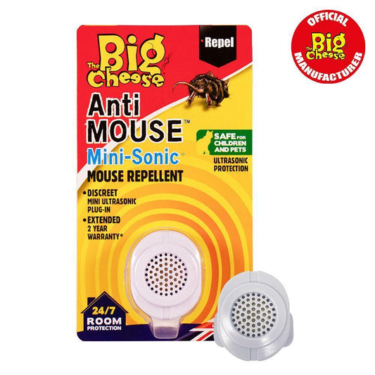 Big Cheese Anti Mouse Mini-Sonic Mouse | Luxury Home Accessories | Heulog Glow