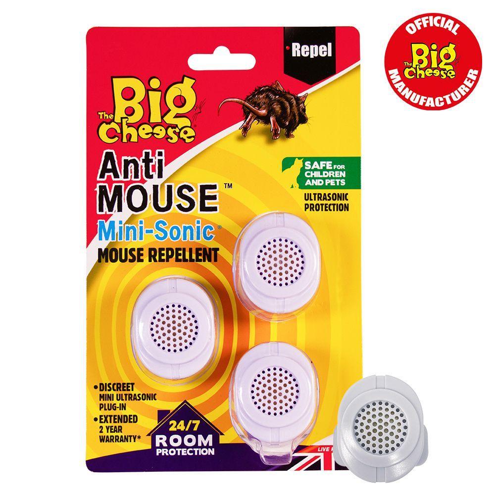 Big Cheese Anti Mouse Mini-Sonic Mouse3x | Luxury Home Accessories | Heulog Glow