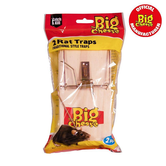 Big Cheese Wooden Rat Trap 2pack | Luxury Home Accessories | Heulog Glow