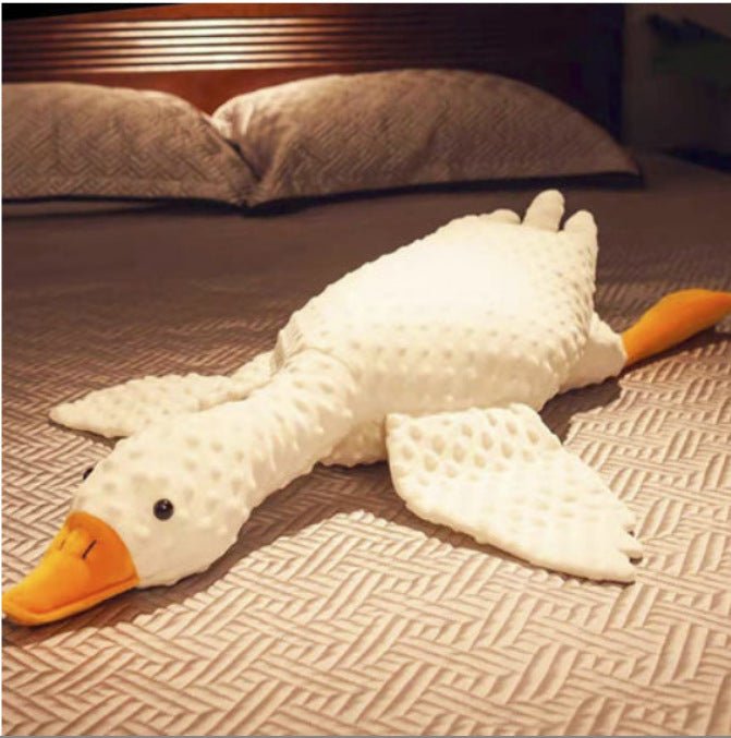 Big White Goose TikTok-Style Big White Goose Lounging Pillow | Luxury Home Accessories | Heulog Glow