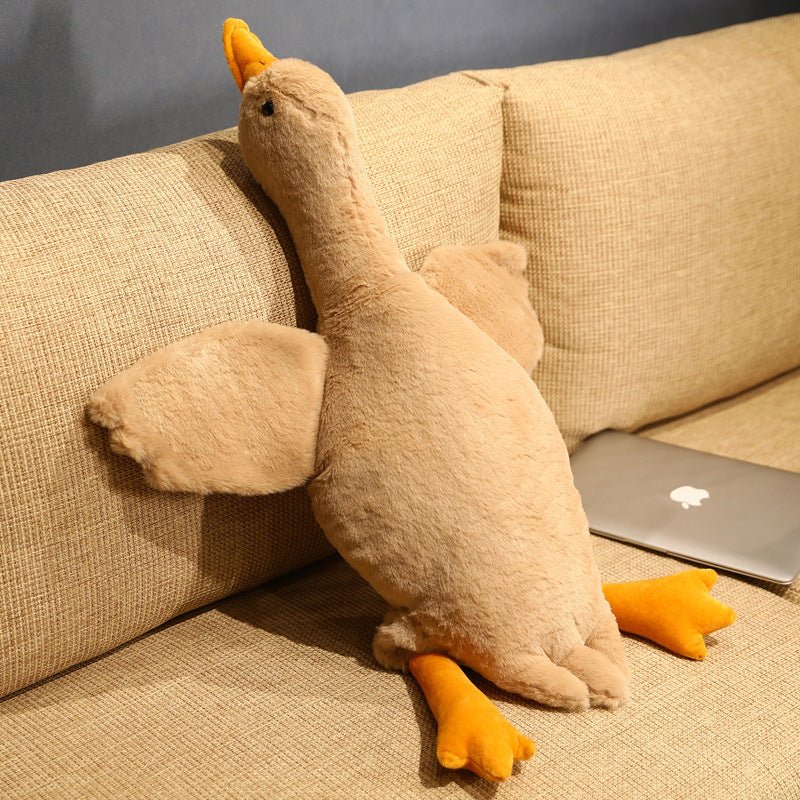 Big White Goose TikTok-Style Big White Goose Lounging Pillow | Luxury Home Accessories | Heulog Glow