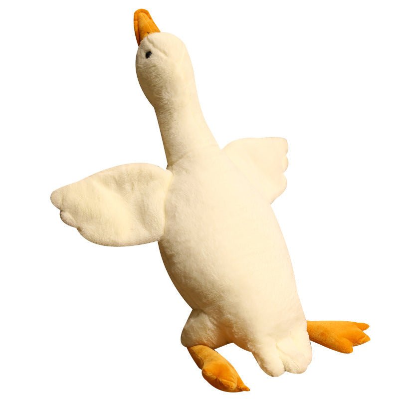 Big White Goose TikTok-Style Big White Goose Lounging Pillow | Luxury Home Accessories | Heulog Glow