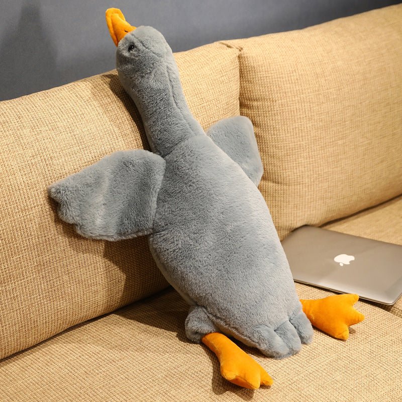 Big White Goose TikTok-Style Big White Goose Lounging Pillow | Luxury Home Accessories | Heulog Glow