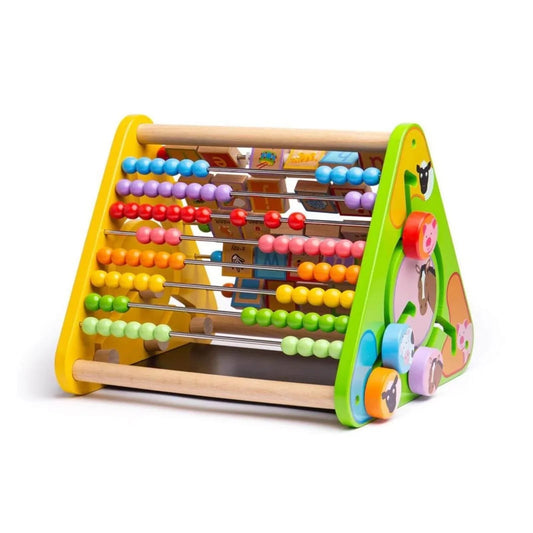 Bigjigs Toys Triangular Activity Centre | Luxury Home Accessories | Heulog Glow