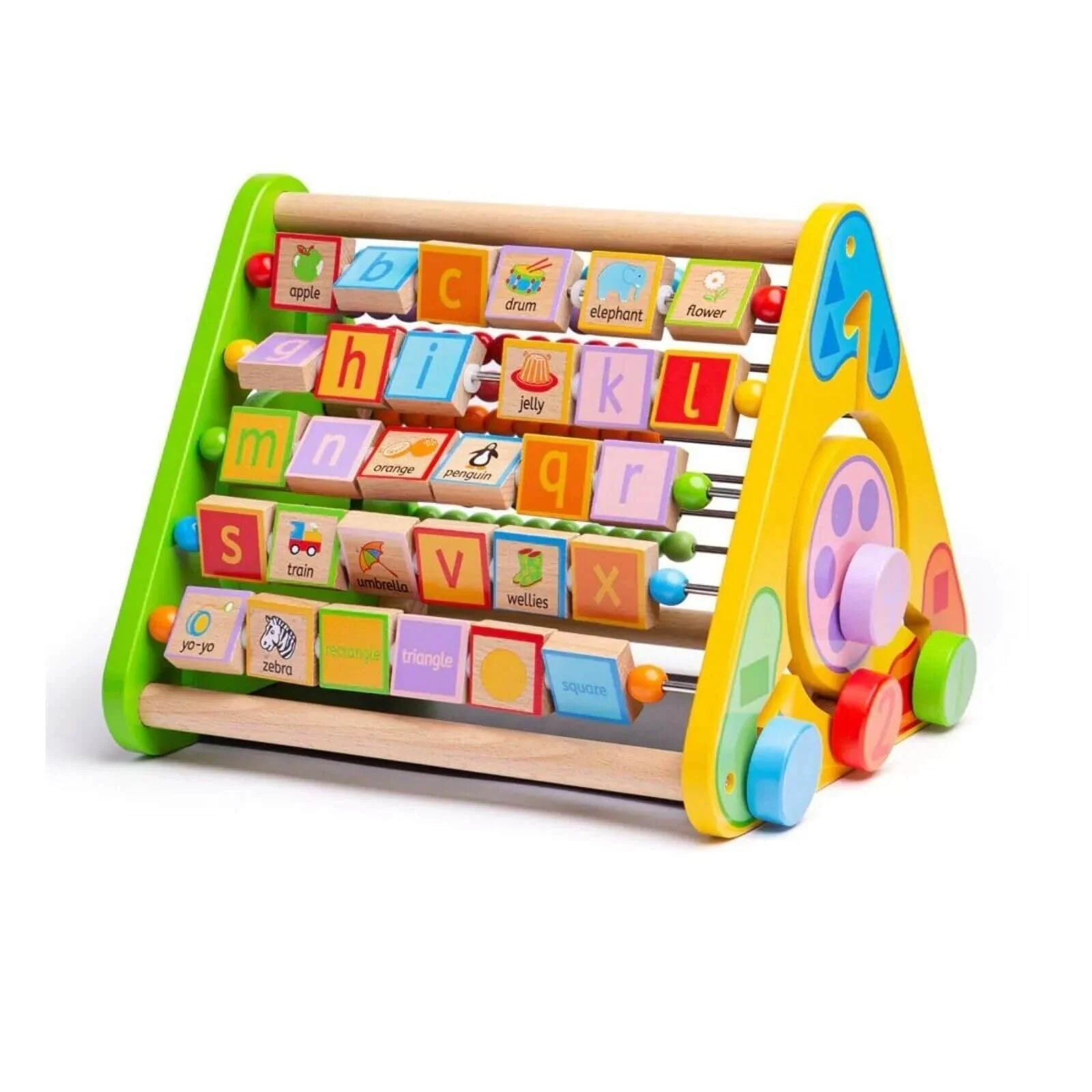 Bigjigs Toys Triangular Activity Centre | Luxury Home Accessories | Heulog Glow