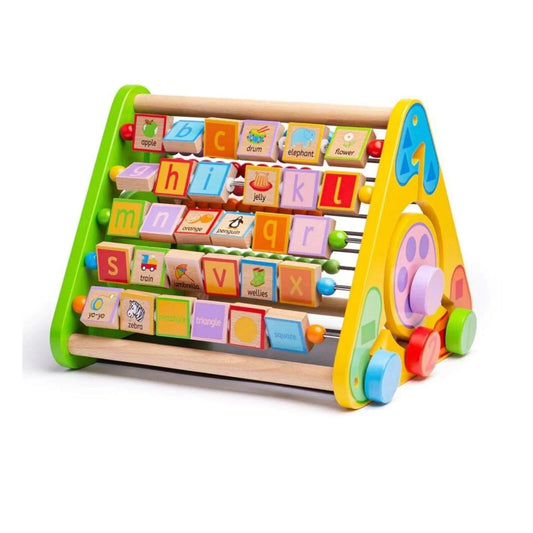 Bigjigs Toys Triangular Activity Centre | Luxury Home Accessories | Heulog Glow