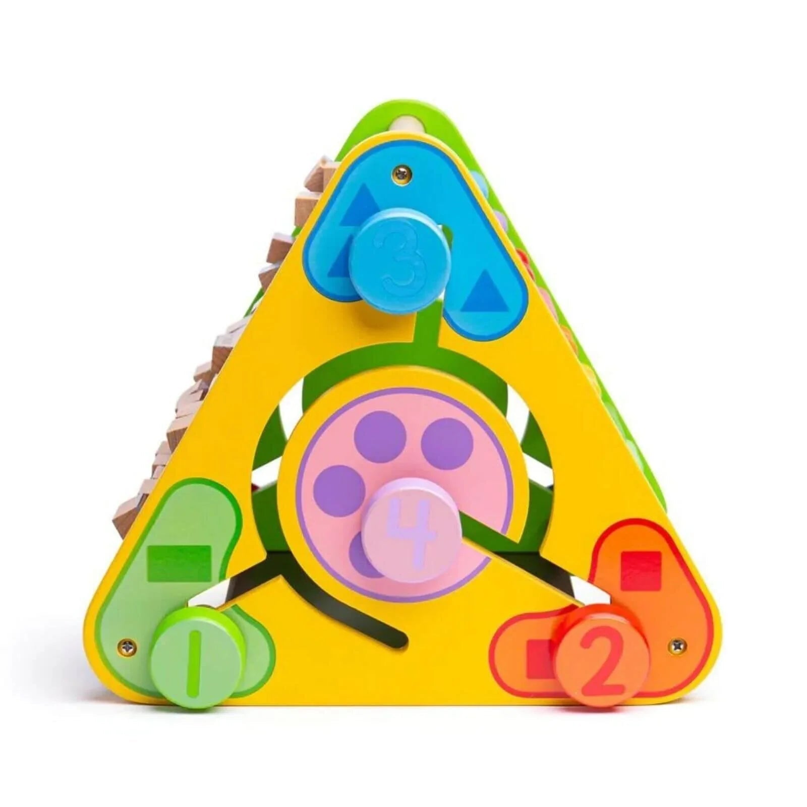 Bigjigs Toys Triangular Activity Centre | Luxury Home Accessories | Heulog Glow