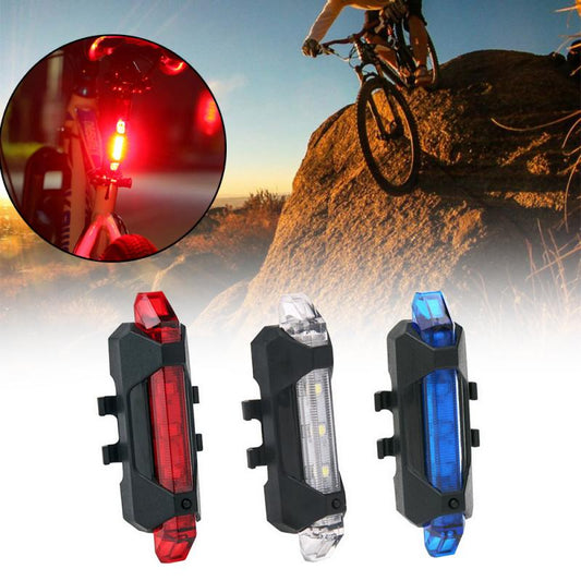Bike Bicycle Light USB LED Rechargeable Safety Set Mountain Cycle Front Back Headlight Lamp Flashlight Bike Accessories | Luxury Home Accessories | Heulog Glow