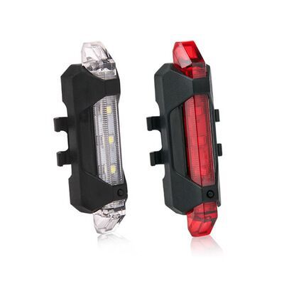 Bike Bicycle Light USB LED Rechargeable Safety Set Mountain Cycle Front Back Headlight Lamp Flashlight Bike Accessories | Luxury Home Accessories | Heulog Glow