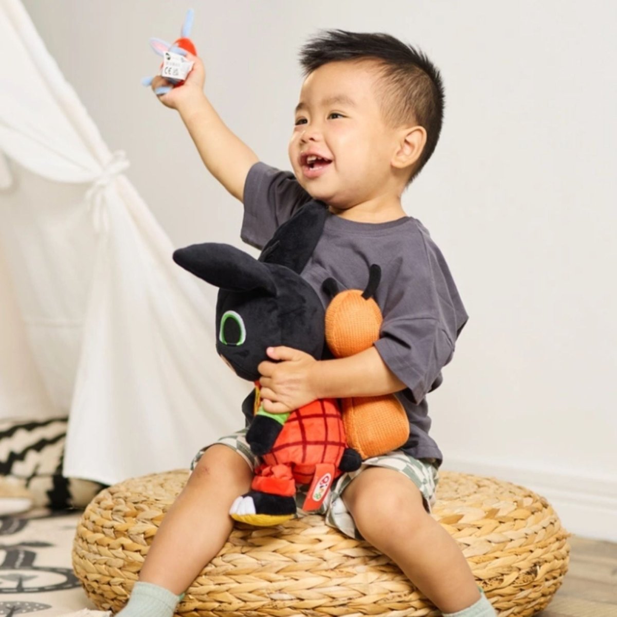 Bing Flop & Hoppity Interactive Soft Toys | Luxury Home Accessories | Heulog Glow