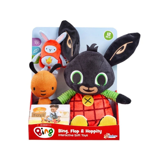 Bing Flop & Hoppity Interactive Soft Toys | Luxury Home Accessories | Heulog Glow