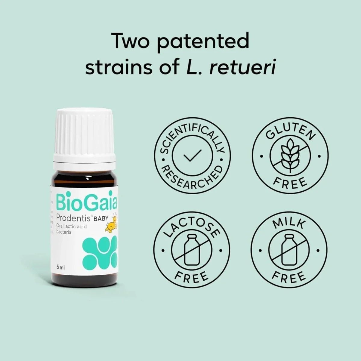 BioGaia Prodentis Baby Drops 5ml | Luxury Home Accessories | Heulog Glow