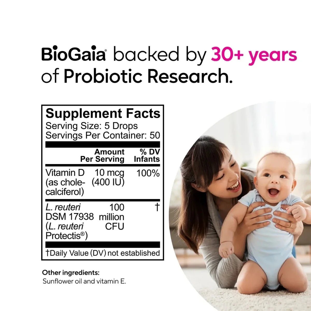 BioGaia Protectis Baby Drops with Vitamin D 10ml | Luxury Home Accessories | Heulog Glow