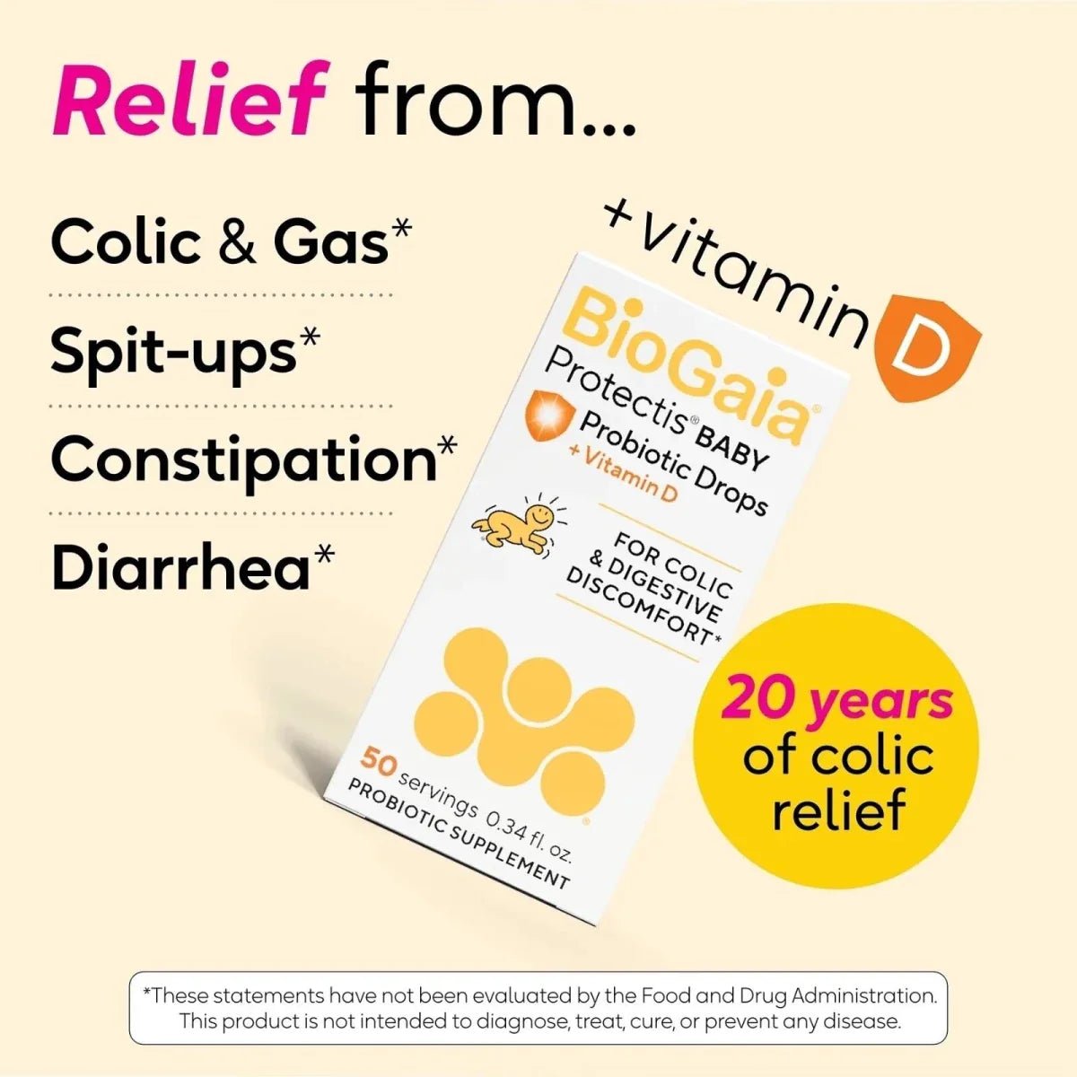 BioGaia Protectis Baby Drops with Vitamin D 10ml | Luxury Home Accessories | Heulog Glow