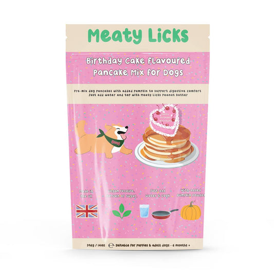 Birthday Cake Pancake Mix For Dogs | Luxury Home Accessories | Heulog Glow