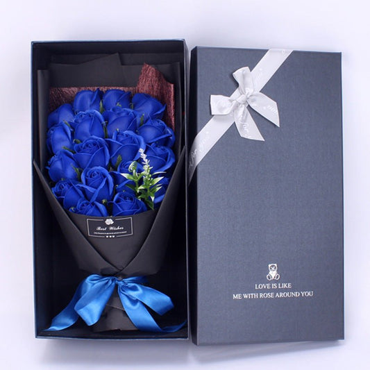 Birthday Gift Bundle Gift Box Creative Mother's Day Cross-border Gift Soap 18 Bouquet Soap Rose Flower Valentine's Day | Luxury Home Accessories | Heulog Glow