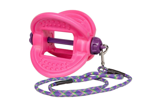 Bizzy Bites Horse Lick Toy Hot Pink | Luxury Home Accessories | Heulog Glow