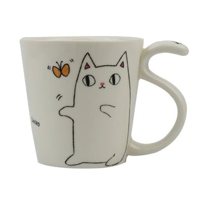 Black Cat Cup Coffee Cup Breakfast Cup | Luxury Home Accessories | Heulog Glow