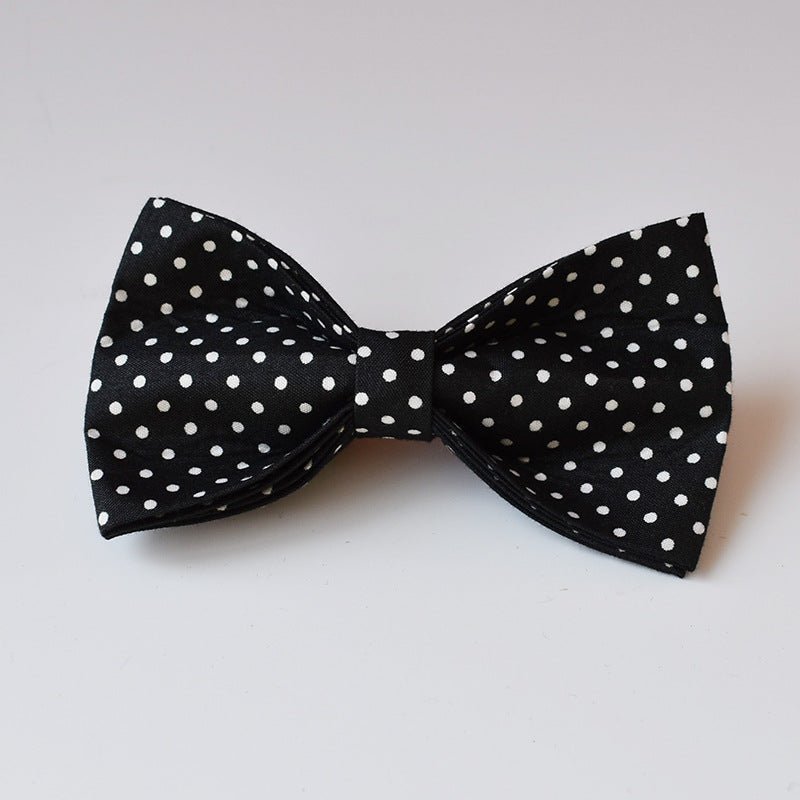 Black Polka Dot Collar Dog Leash Pet Neck Collar | Luxury Home Accessories | Heulog Glow